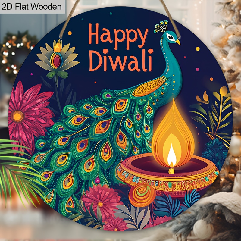 Lighting Decoration For Diwali - 2D Flat 