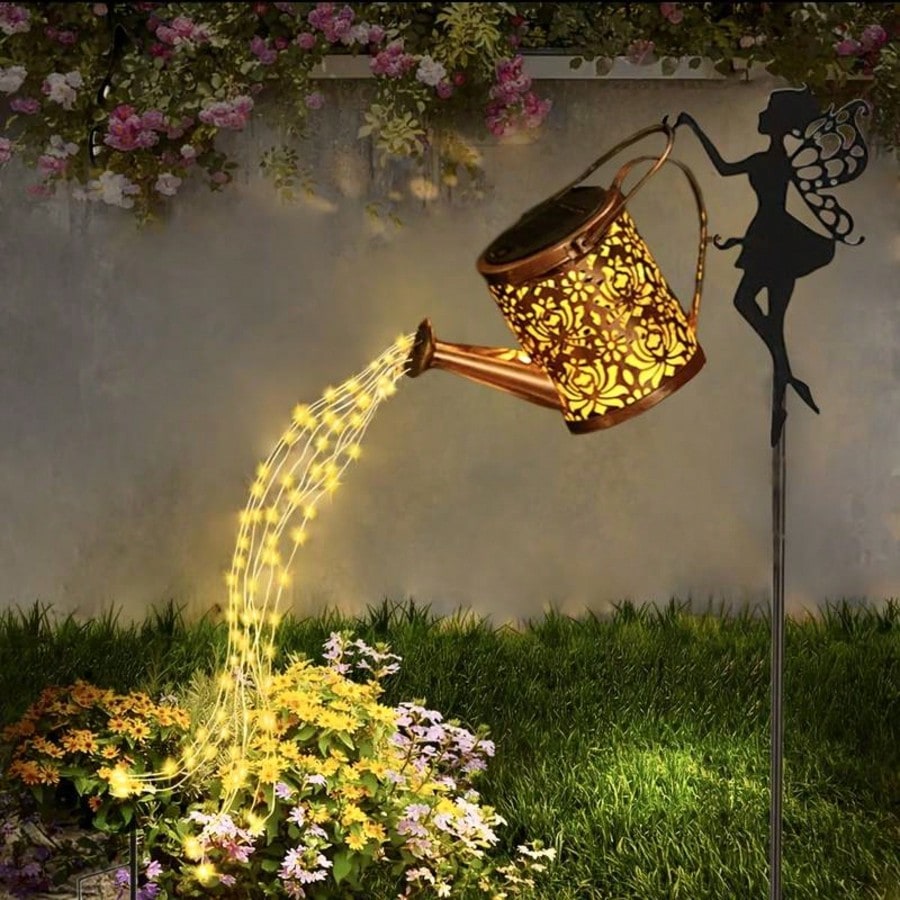 Garden Lighting Decor - 1 PC Solar Outdoor Fairy Waterfall