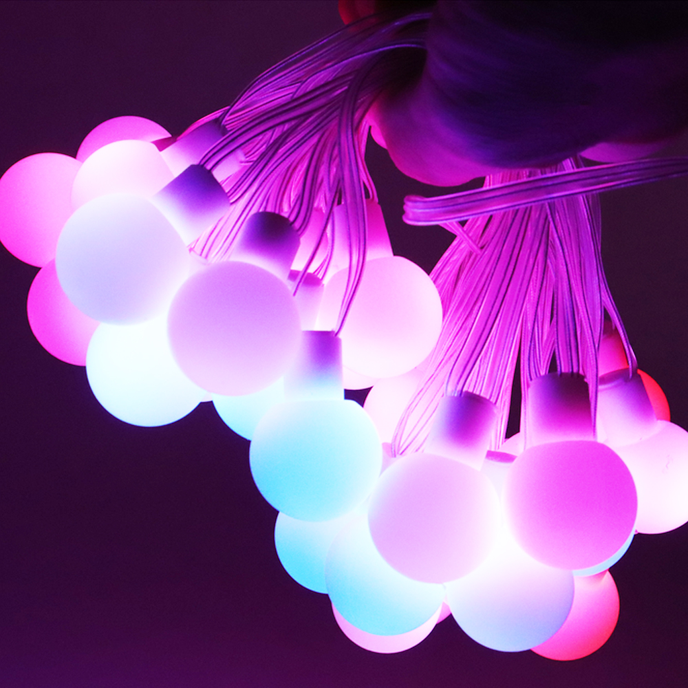 WS2812b LED Round Ball String  - Lighting Decor And More reseña y precio