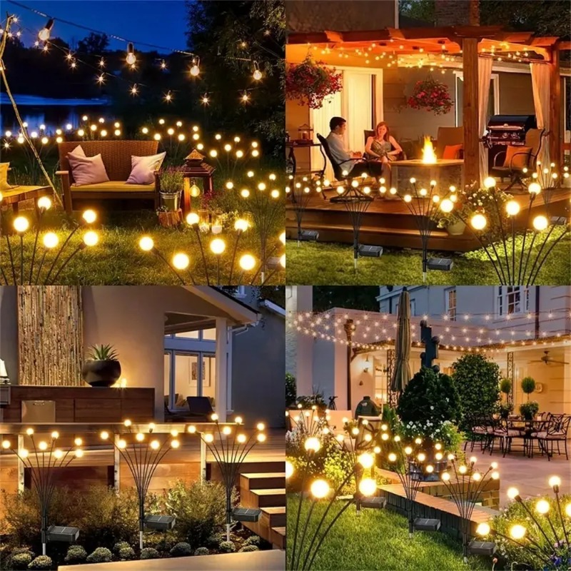 Outdoor Solar Firefly Lights,1 - Lighting Decoration Outdoor reseña y precio