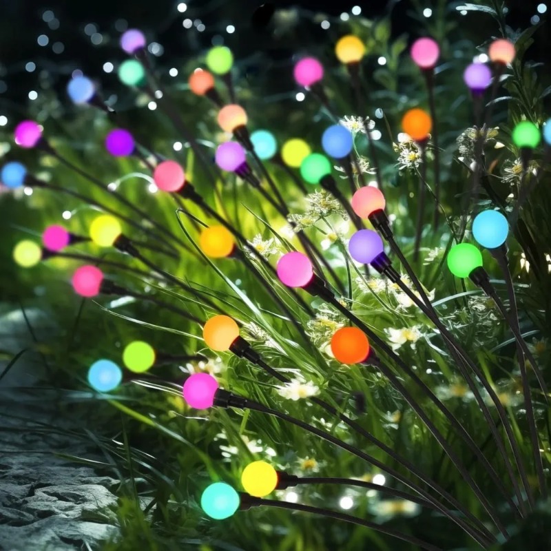 Outdoor Solar Firefly Lights,1 - Lighting Decoration Outdoor reseña y precio