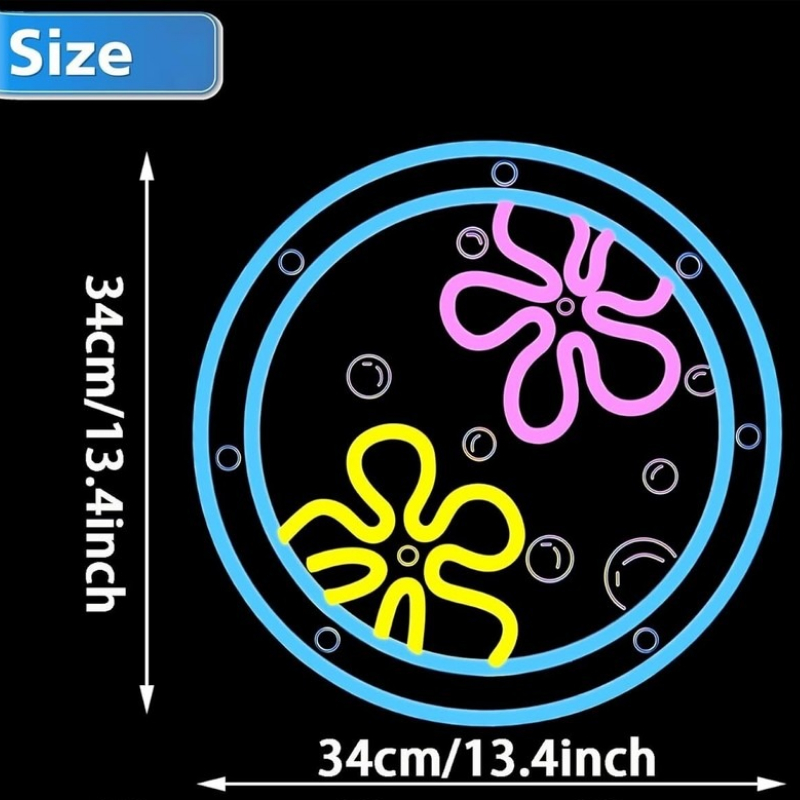 Anemone Neon Sign LED USB Dimm - Outdoor Lighting Decor Ideas reseña y precio