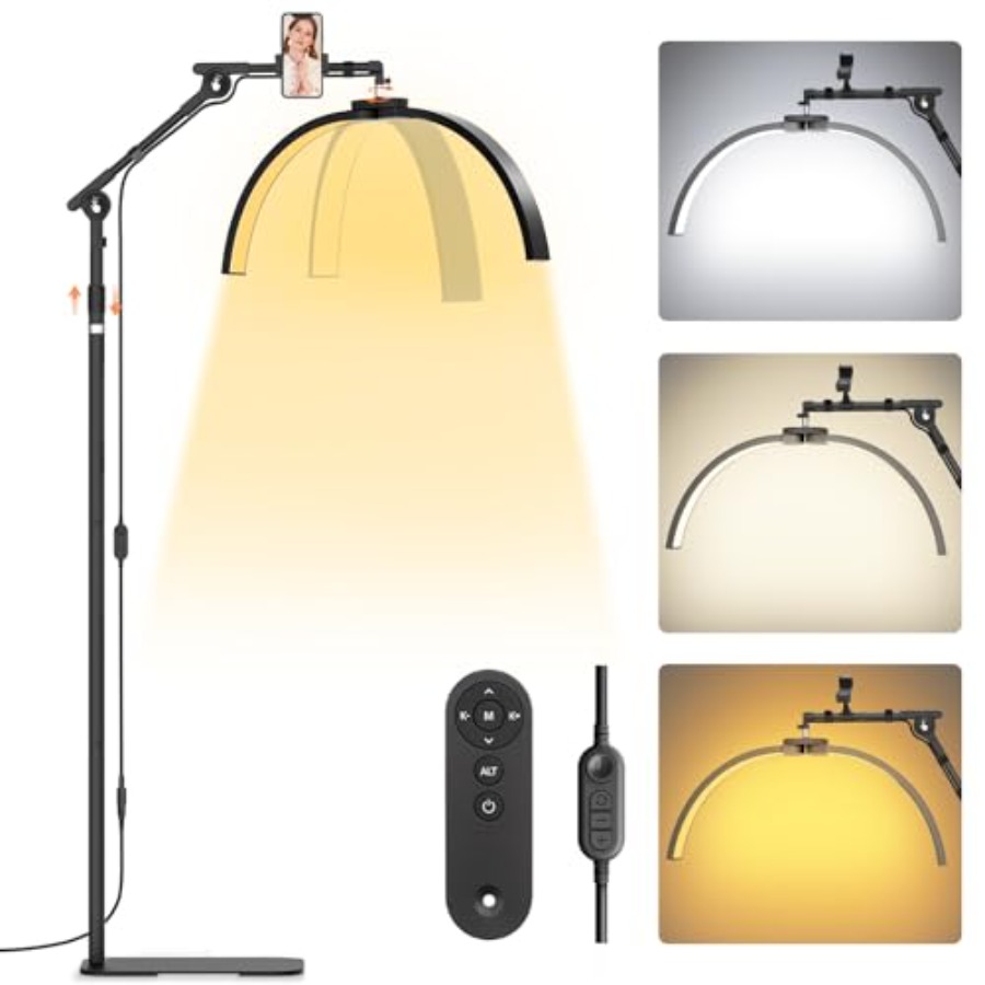Half Moon Lash Lighting: Folda - Led Moon Lamp reseña y precio
