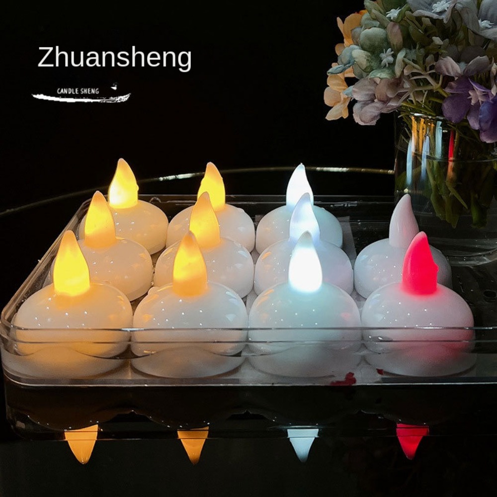 5Pcs Diwali Diya LED Light Flo - Lighting Decoration For Diwali reseña y precio