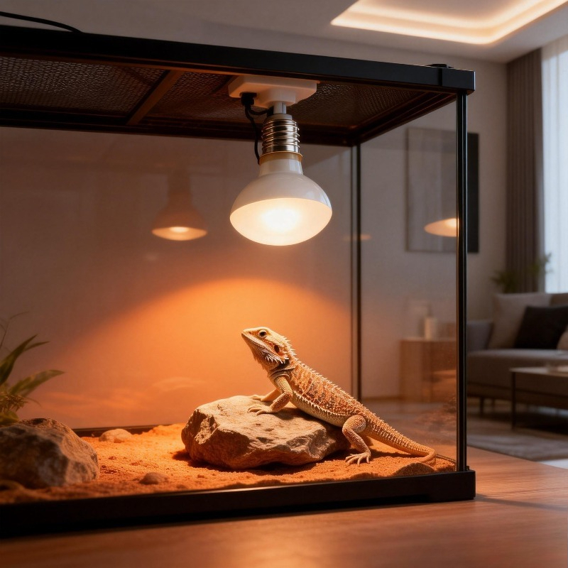 UVA Heat Lamp Reptile Heating  - Gecko Lighting & Decor reseña y precio