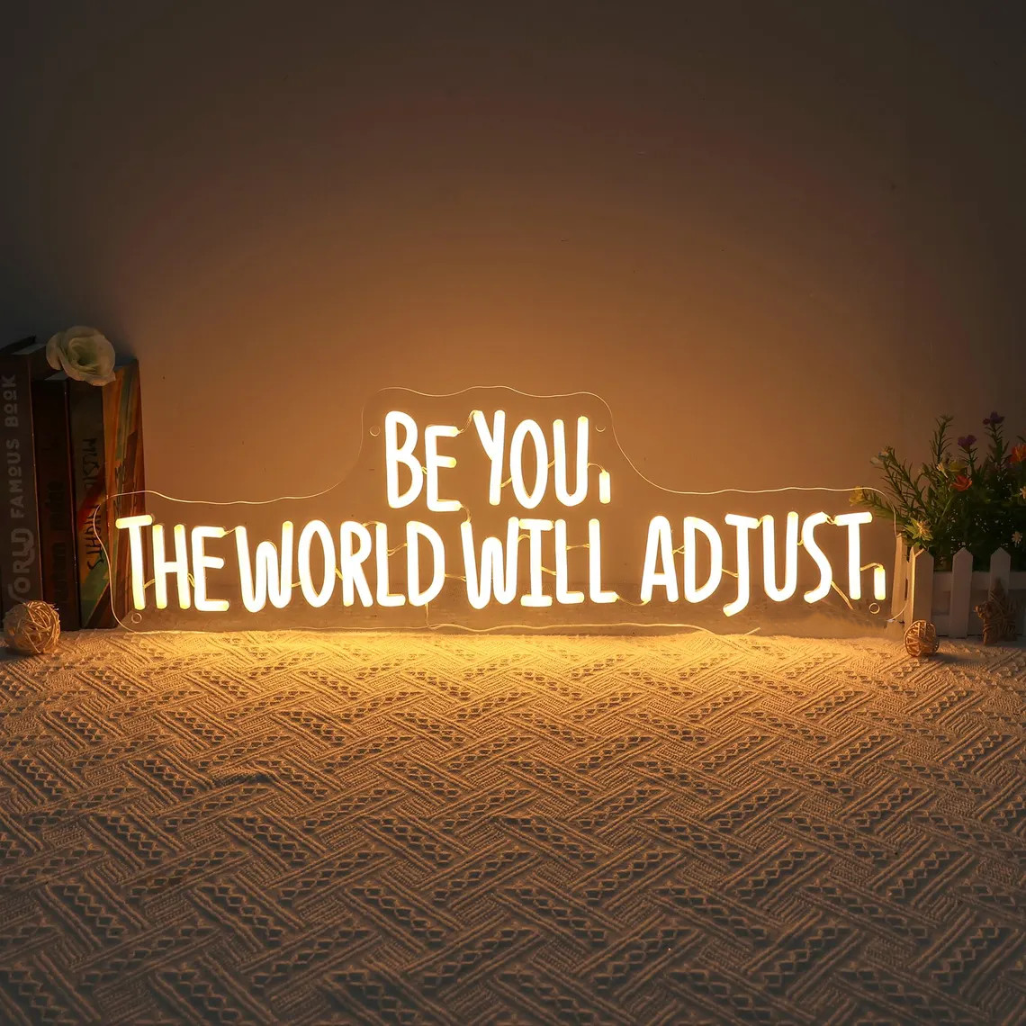 Be You The World Will Adjust N - Outdoor Lighting Decor Ideas reseña y precio