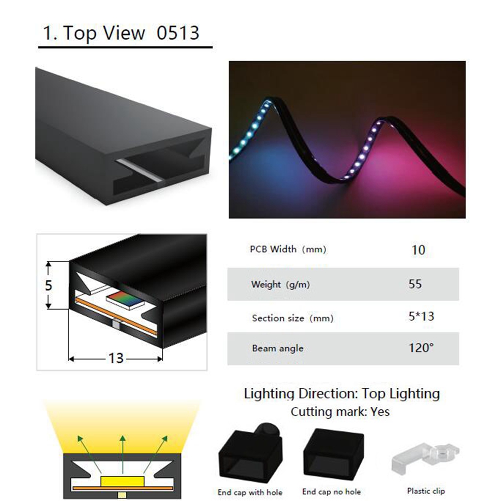 WS2812B WS2811 SK6812 LED Neon - Lighting Decor And More reseña y precio