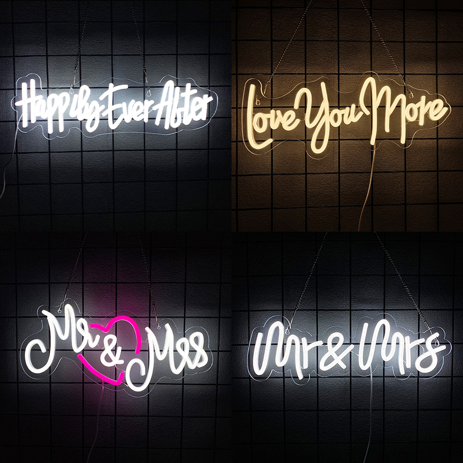 Love You More Neon Sign For Wa - Lighting Decor And More reseña y precio