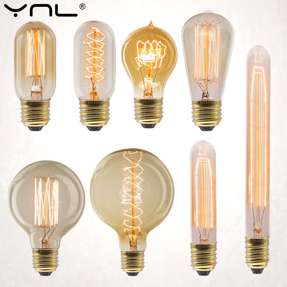 E27 Retro Edison Bulb 220V 40W - Vintage Lighting Decor reseña y precio