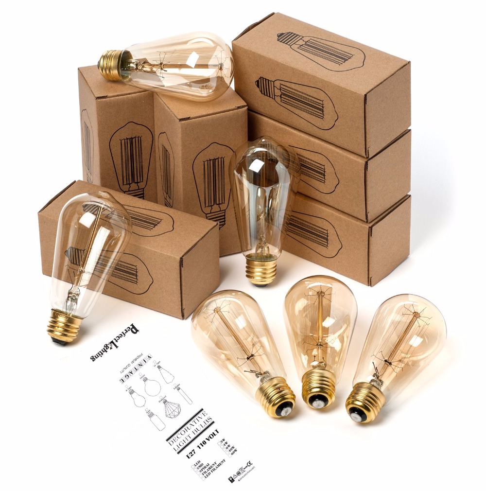 E27 Retro Edison Bulb 220V 40W - Vintage Lighting Decor reseña y precio