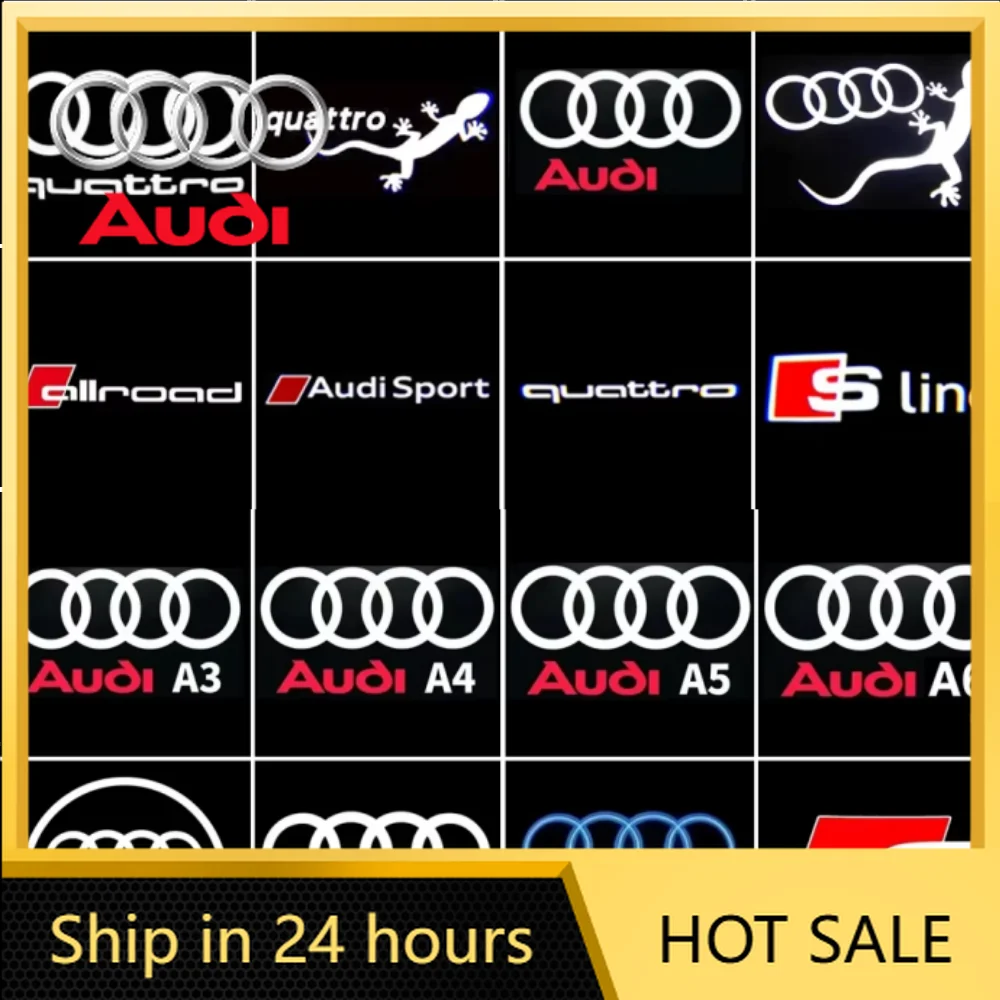 2026 Hot For Audi 2/4PCS car d - Gecko Lighting & Decor reseña y precio