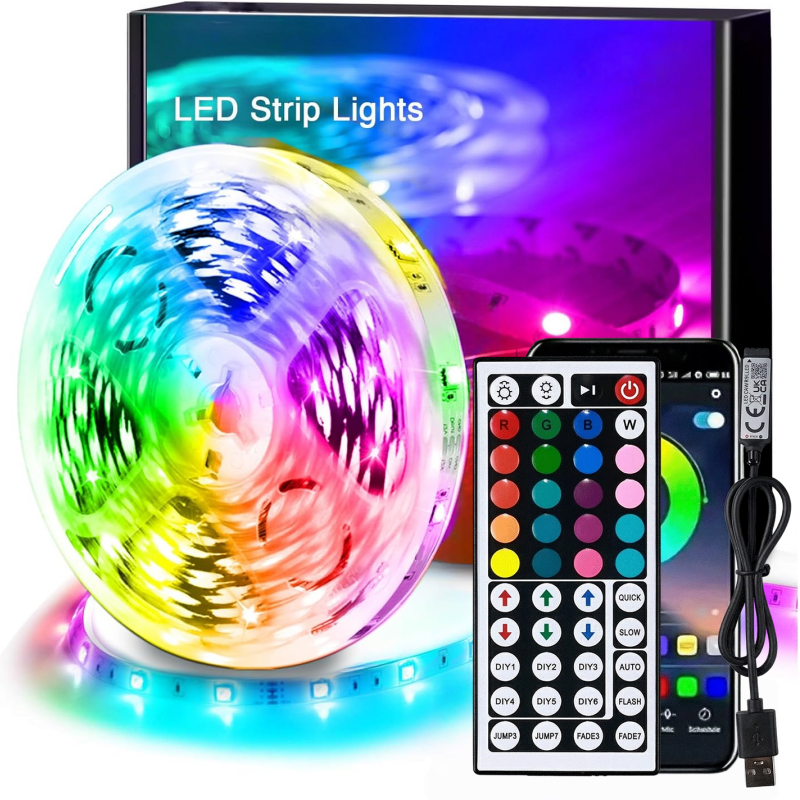DC 5V USB LED Strip Lights APP - Decor Lighting Lamps reseña y precio