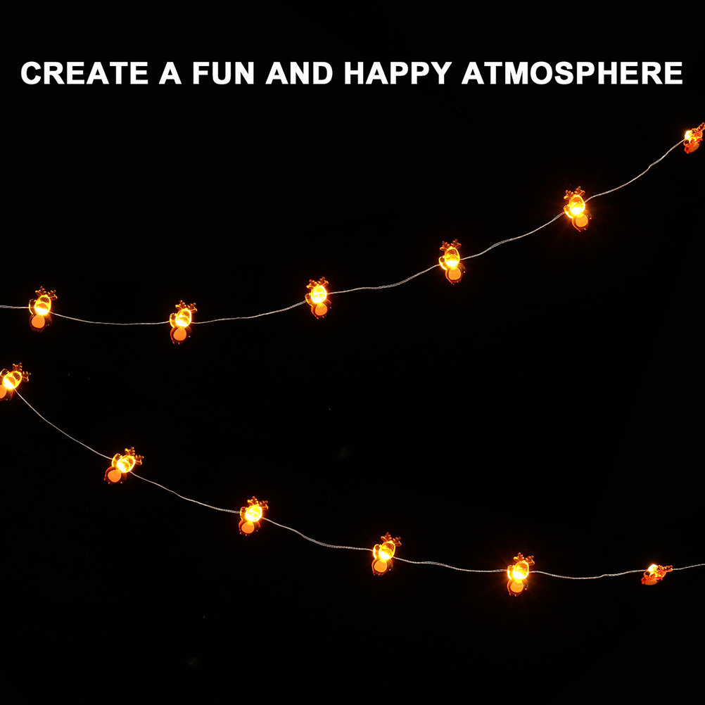 1Pcs Christmas Deer String Lig - Elements Lighting Decor reseña y precio