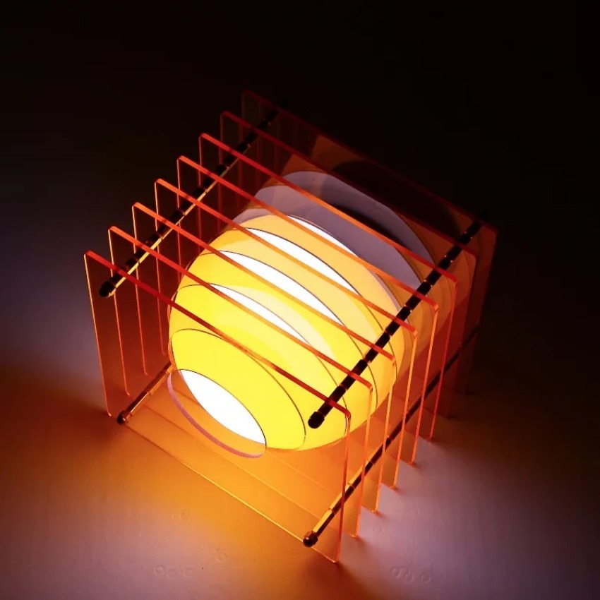 DIY Acrylic Thousand Layer Lam - Decor Lighting Lamps reseña y precio