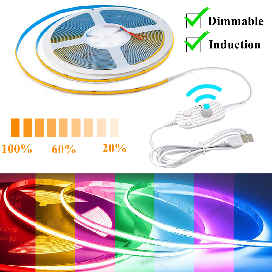 3 Modes Dimmable 5V USB COB Li - Lighting Decor And More reseña y precio