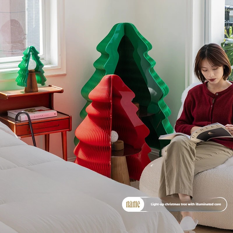 ‌Foldable Christmas Tree with  - Outdoor Lighting Decor Ideas reseña y precio