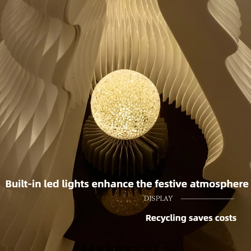 ‌Foldable Christmas Tree with  - Outdoor Lighting Decor Ideas reseña y precio