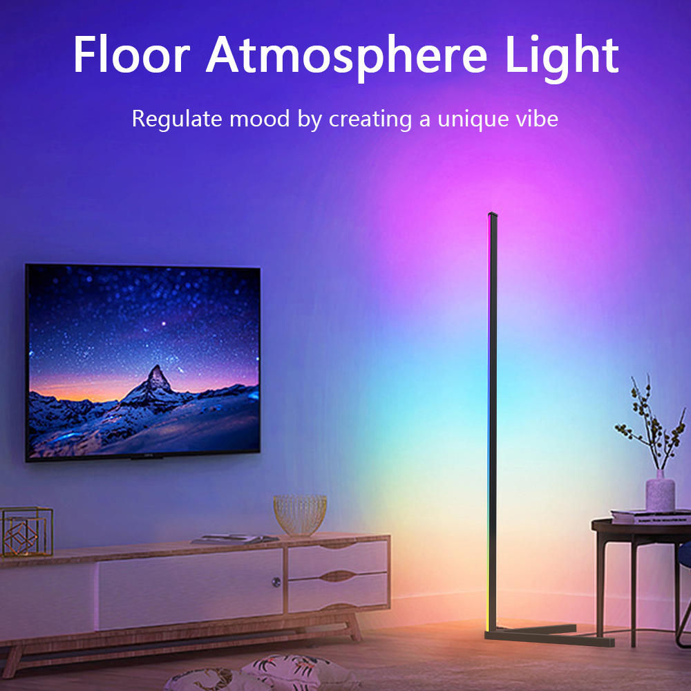 RGB LED Floor lamp Indoor Home - Floor Lamp Tripod reseña y precio