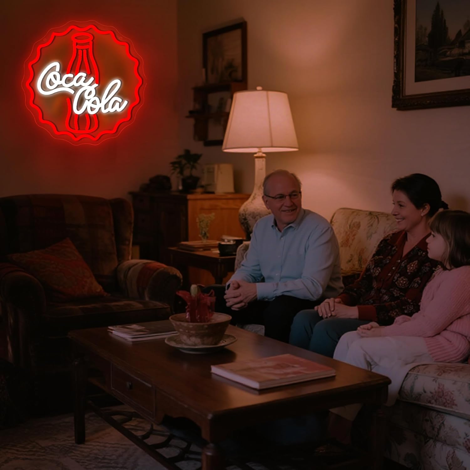 Cola Neon Sign Art Wall Light  - Restaurant Lighting Decoration reseña y precio