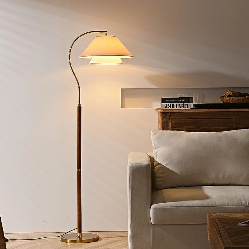 Vintage Double Layer Lampshade - Floor Lamp Tripod reseña y precio