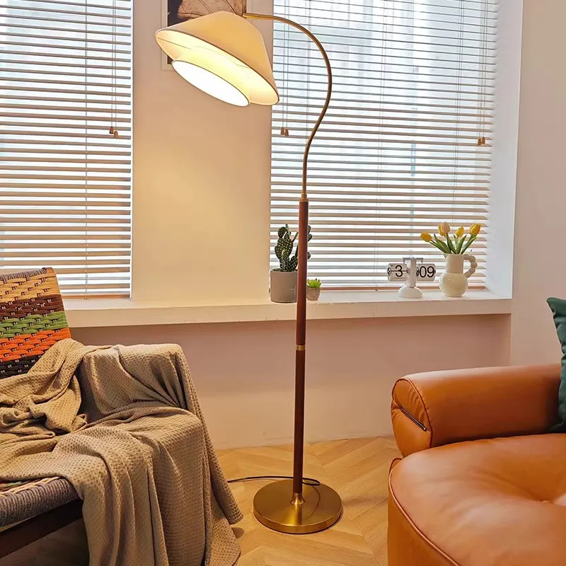 Vintage Double Layer Lampshade - Floor Lamp Tripod reseña y precio