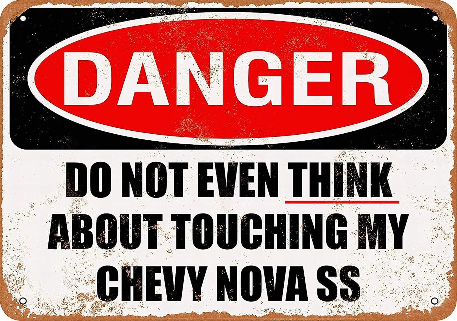 Metal Sign - Do Not My Chevy N - Nova Decor & Lighting Juletrelys reseña y precio