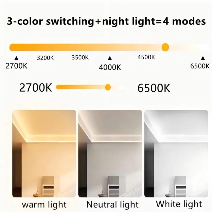 Dimmable Tri Color Smart 10~0. - Lighting Decor And More reseña y precio