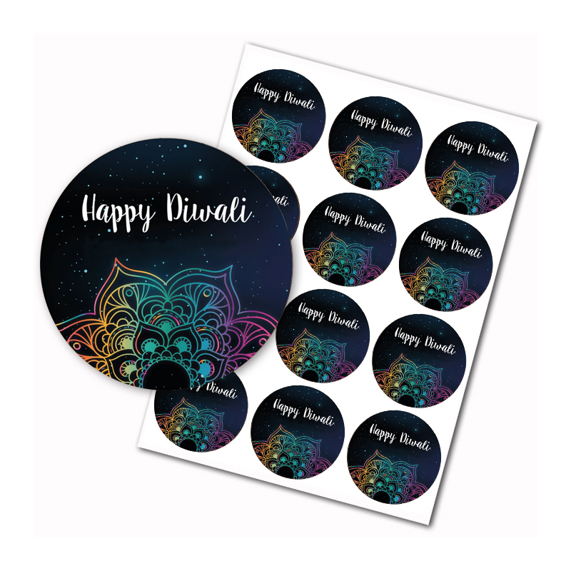 Happy Diwali stickers Indian F - Lighting Decoration For Diwali reseña y precio