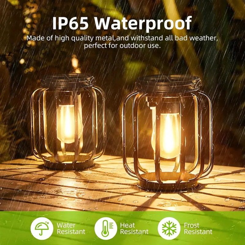 Solar Wrought Iron Lights Vint - Vintage Lighting Decor reseña y precio