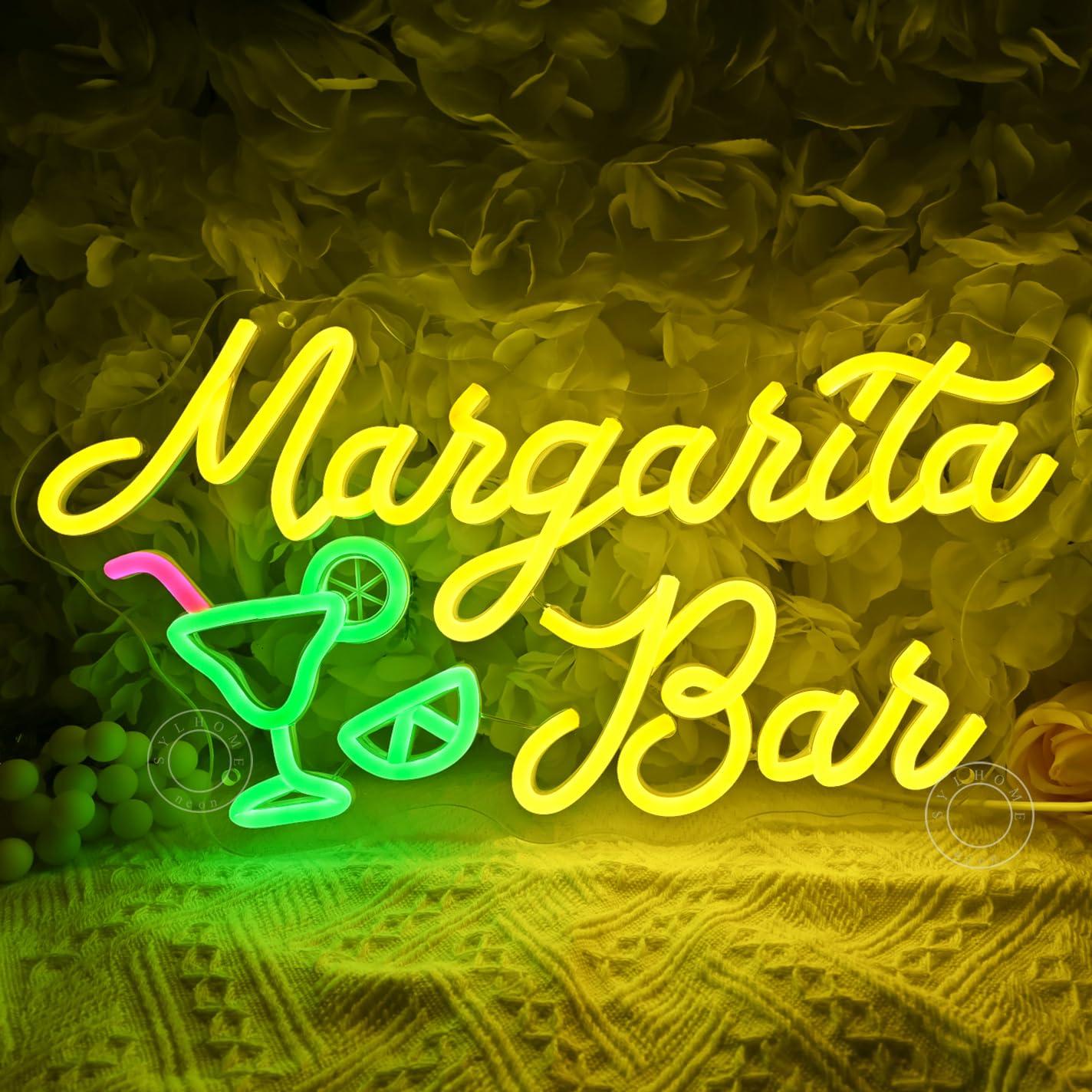 Margarita Bar Neon Sign Dimmab - Restaurant Lighting Decoration reseña y precio