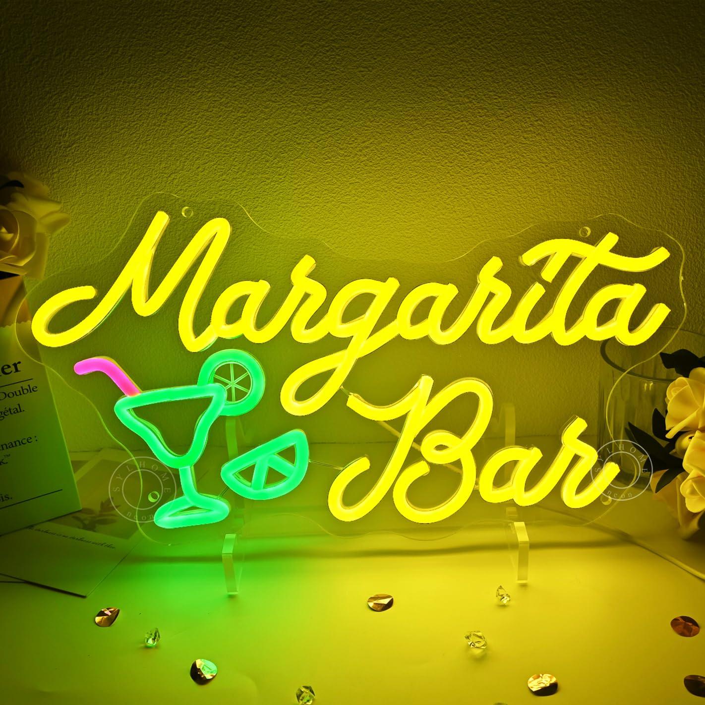 Margarita Bar Neon Sign Dimmab - Restaurant Lighting Decoration reseña y precio