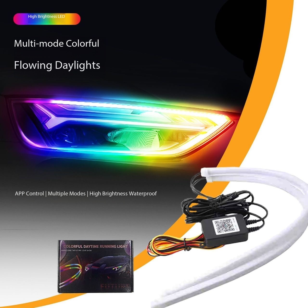 12V DRL Car LED Daytime Runnin - Lampu Lighting Decor reseña y precio