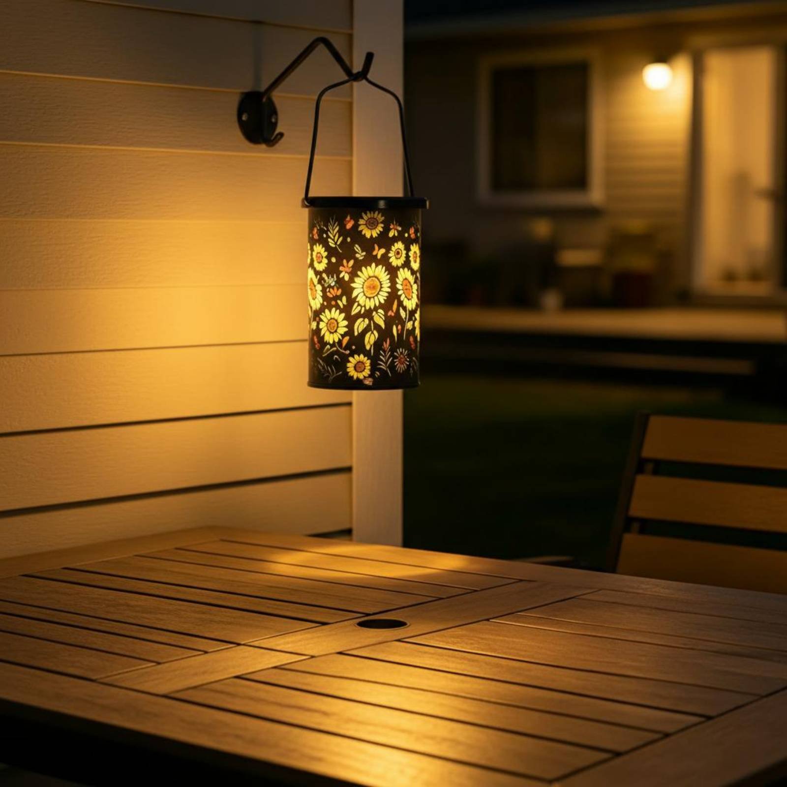 Floral Lantern Vintage Design  - Garden Lighting Decor reseña y precio