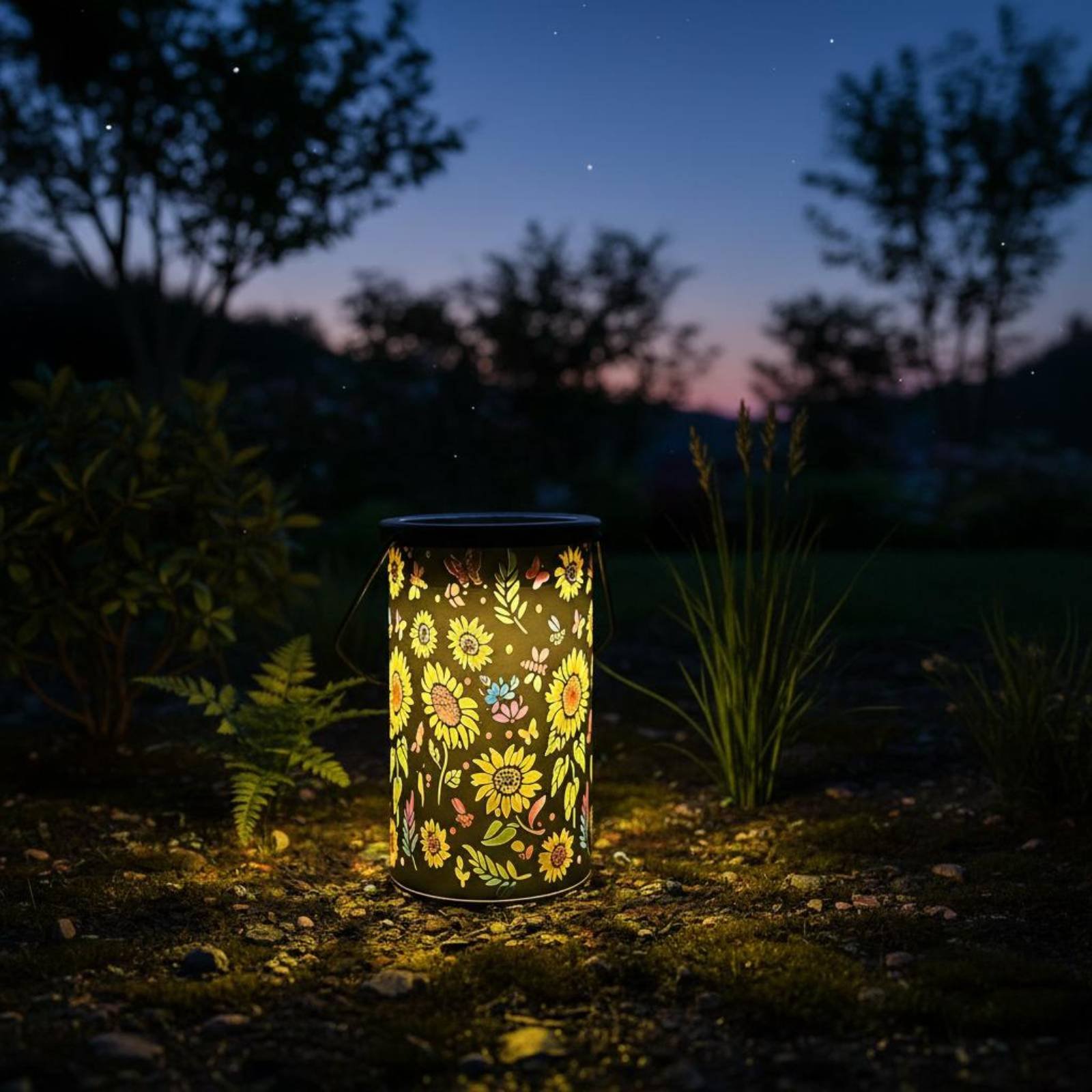 Floral Lantern Vintage Design  - Garden Lighting Decor reseña y precio