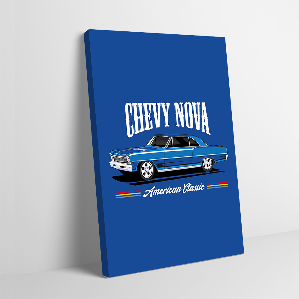Chevy Nova Classic Cars Printi - Nova Decor & Lighting Juletrelys reseña y precio