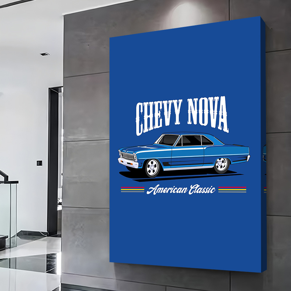 Chevy Nova Classic Cars Printi - Nova Decor & Lighting Juletrelys reseña y precio