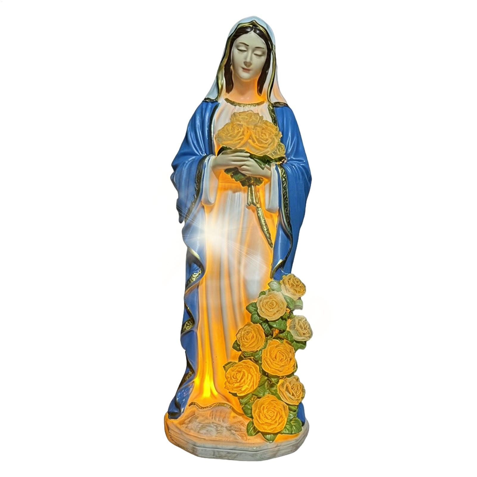 Virgin Mary Garden Light Garde - Garden Lighting Decor reseña y precio