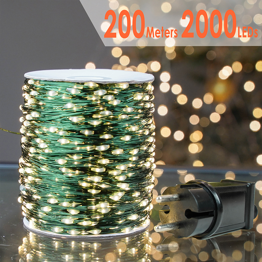 More LED Green Wire Garland St - Lighting Decor And More reseña y precio