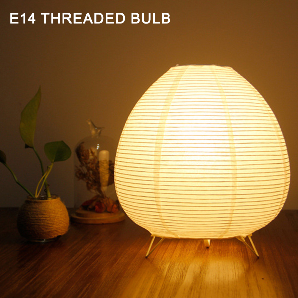 Bedside Study Table Lamp Rice  - Floor Lamp Tripod reseña y precio