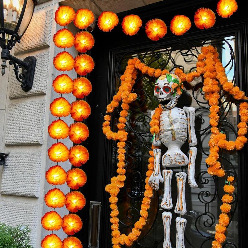 Led Marigold Garland Lights Li - Lighting Decoration For Diwali reseña y precio