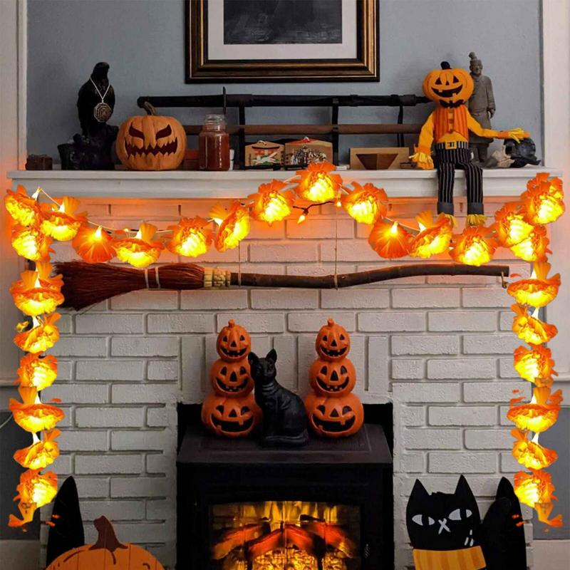 Led Marigold Garland Lights Li - Lighting Decoration For Diwali reseña y precio