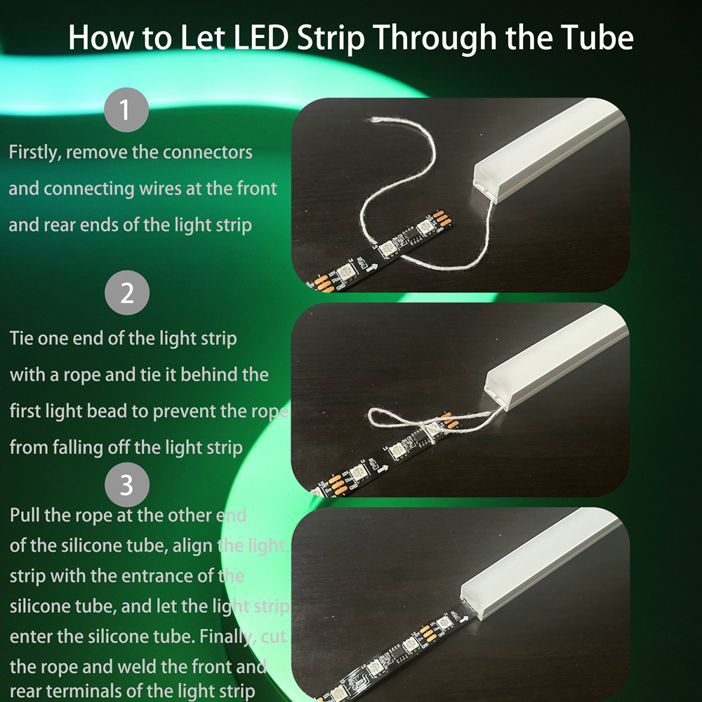 WS2812B WS2811 LED Strip Neon  - Lighting Decor And More reseña y precio