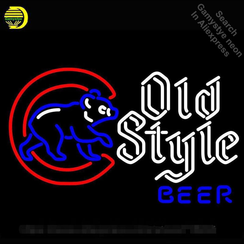 Unions Cubs O Style Neon Sign  - Union Lighting & Decor Photos reseña y precio