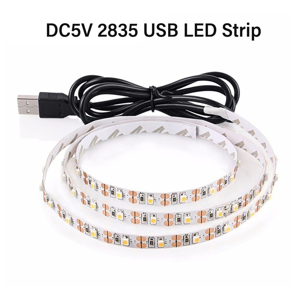 DC 5V USB LED Strips 2835 Whit - Lighting Decor And More reseña y precio