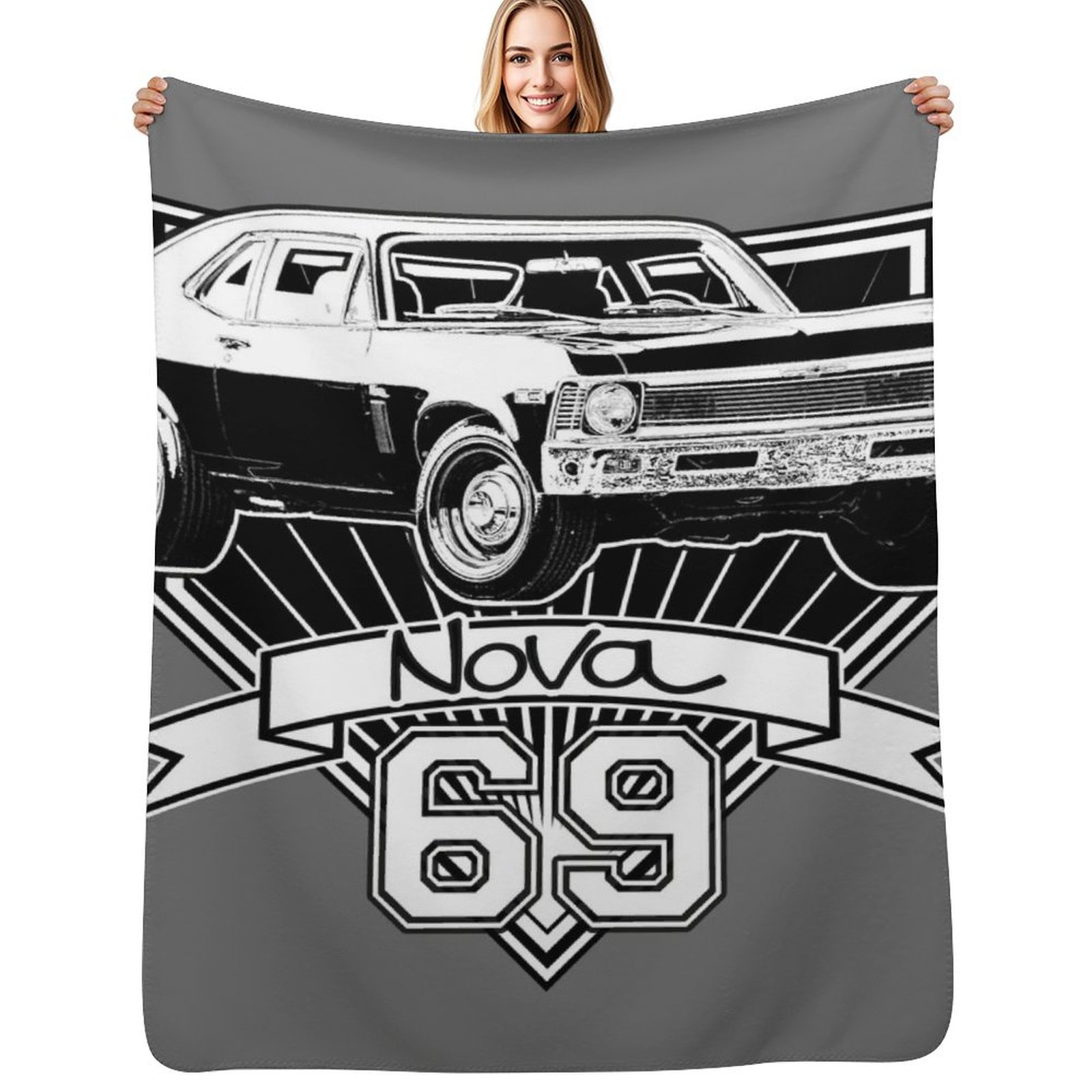 1969 Nova Throw Blanket Soft H - Nova Decor & Lighting Juletrelys reseña y precio