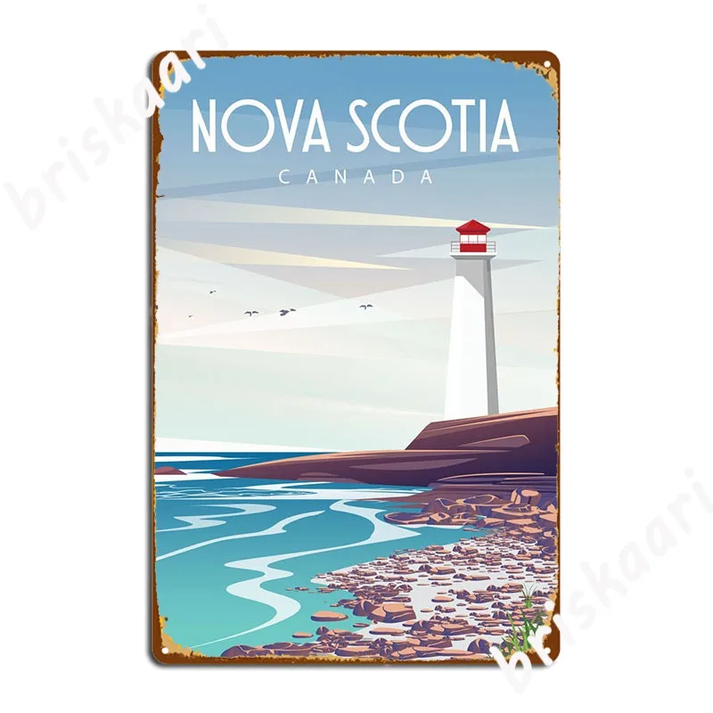 Nova Scotia Metal Sign Designi - Nova Decor & Lighting Juletrelys reseña y precio