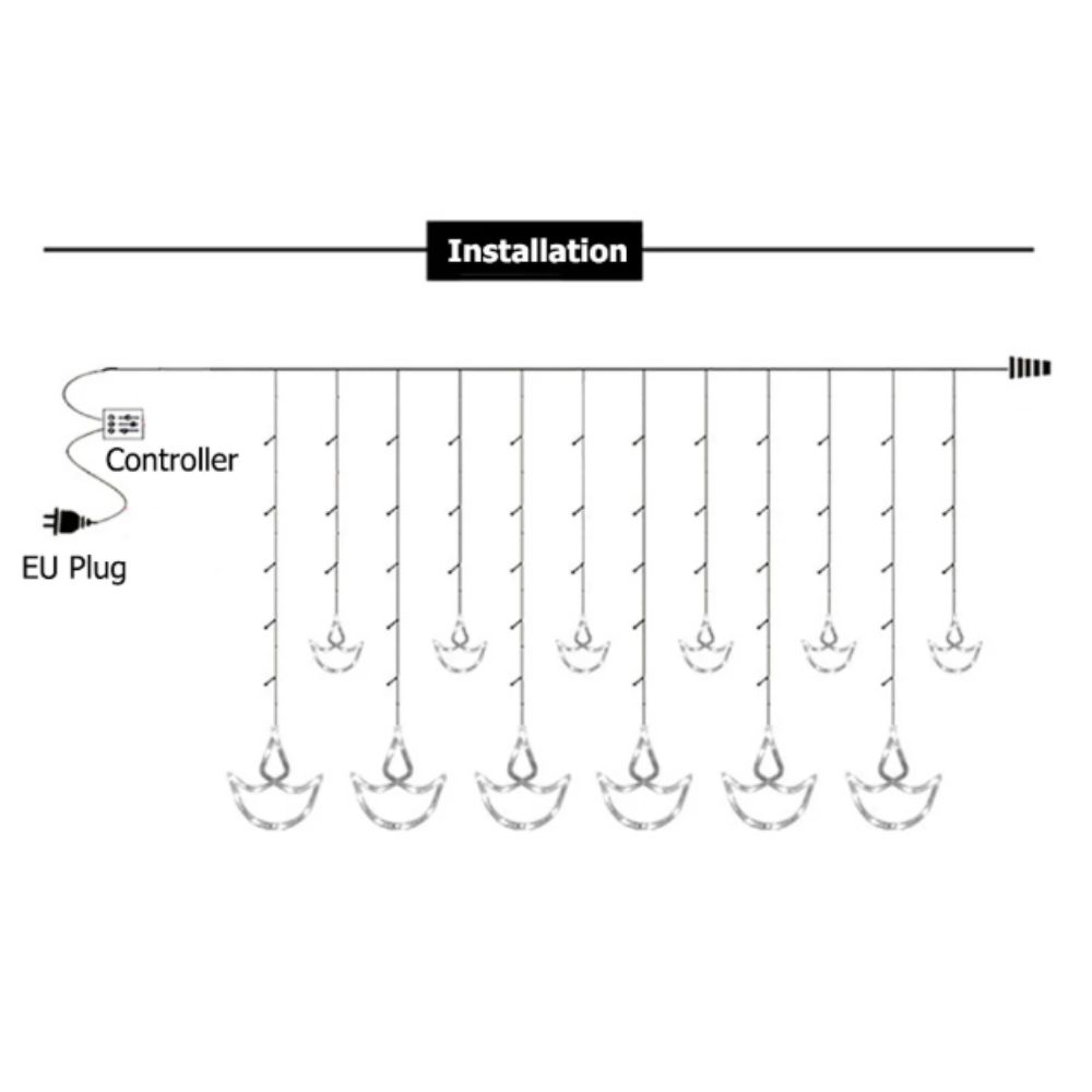 Diwali Decoration USB Plug Diw - Lighting Decoration For Diwali reseña y precio