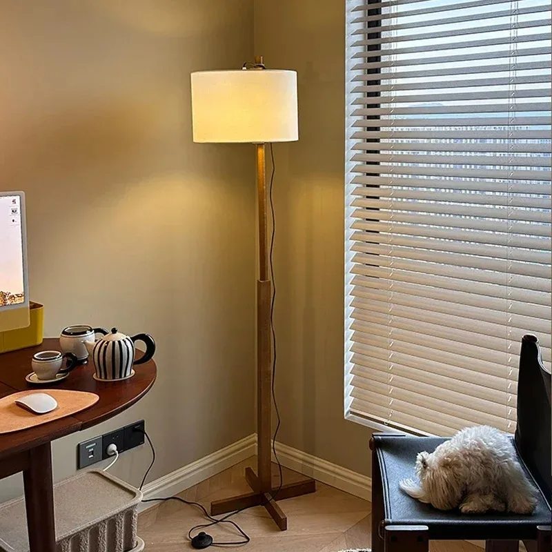 Japanese Liftable Wooden Lamp  - Floor Lamp Tripod reseña y precio