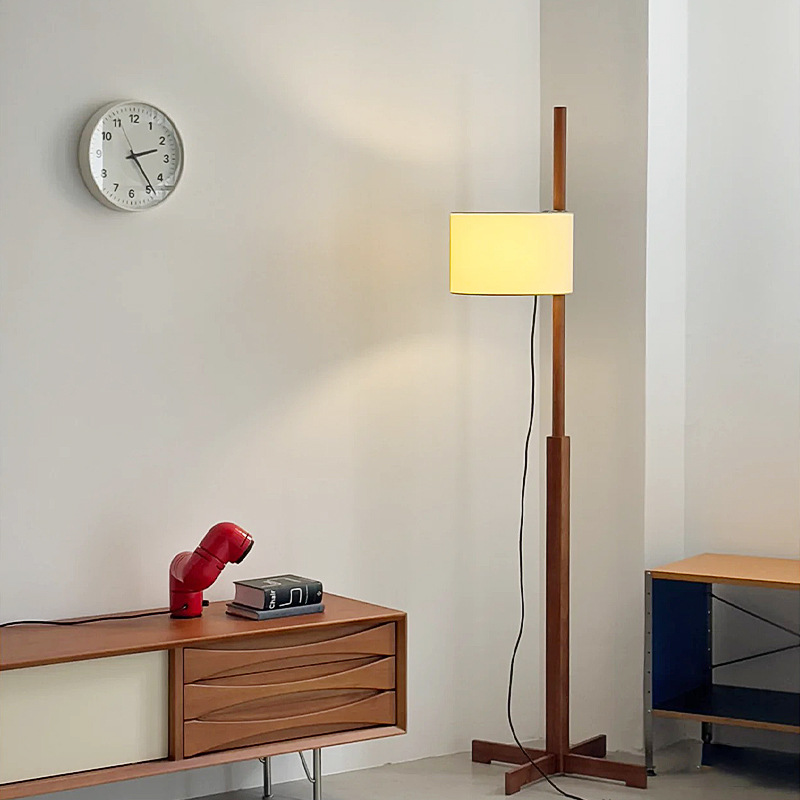 Japanese Liftable Wooden Lamp  - Floor Lamp Tripod reseña y precio