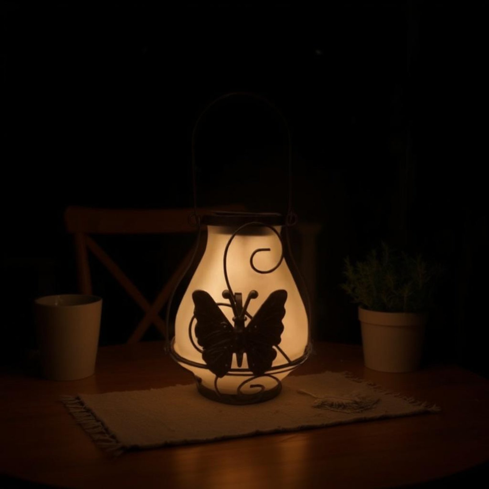 Solar Butterfly Lantern Waterp - Garden Lighting Decor reseña y precio